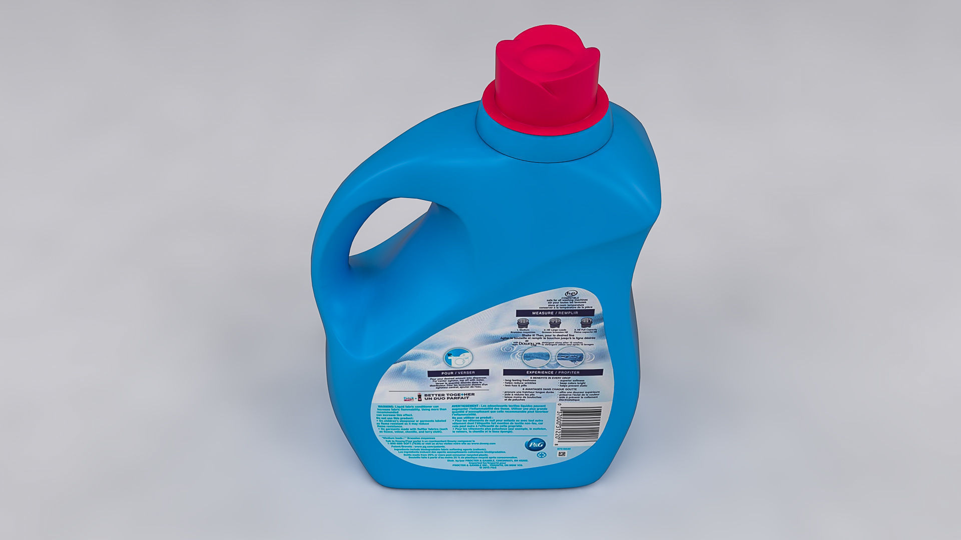 Downy Detergent Bottle 3D model_14