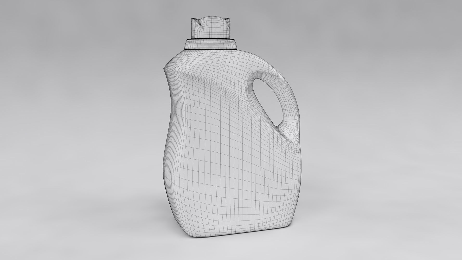 Downy Detergent Bottle 3D model_7