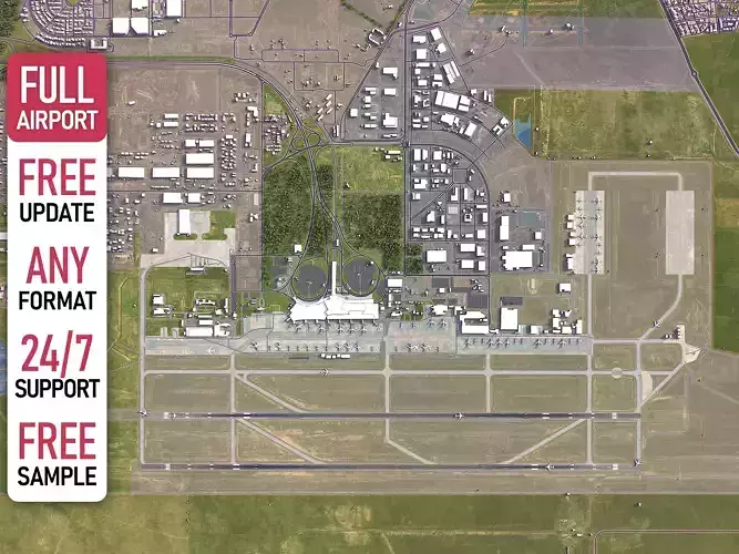 Casablanca - 3D Airport Model