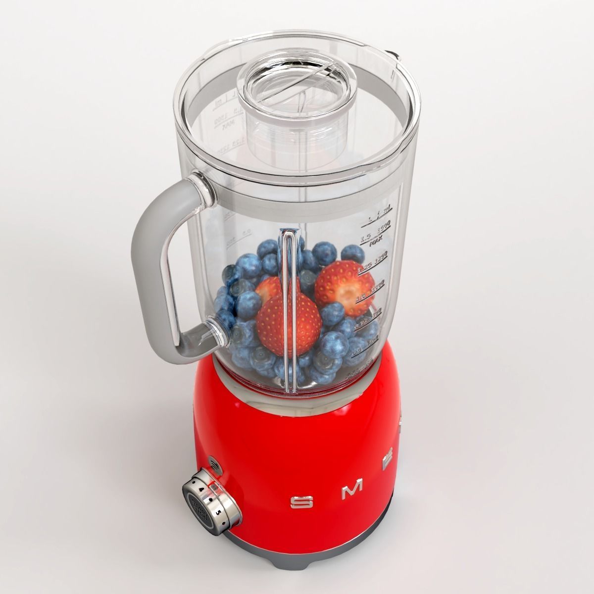 Smeg Blender Retro style Blender Cycles 3D model_4