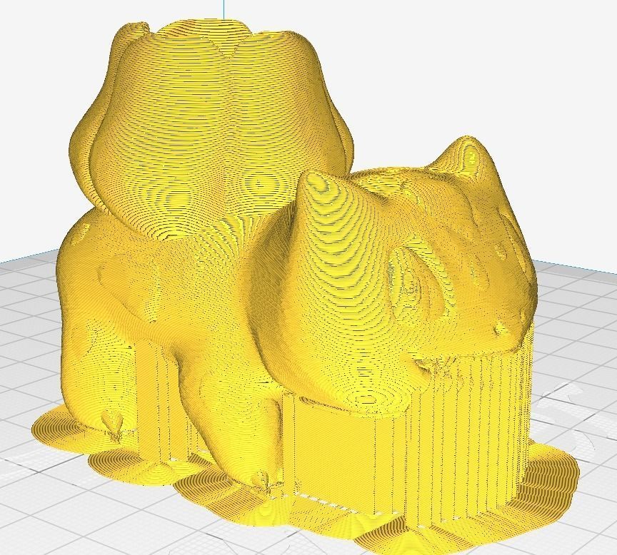 3D Printed Pokemon Bulbasaur Flower Planter 3D print model_9