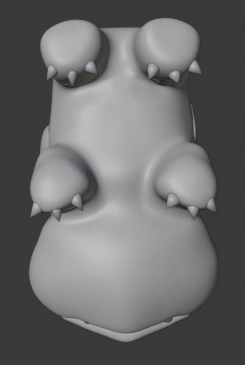 3D Printed Pokemon Bulbasaur Flower Planter 3D print model_6