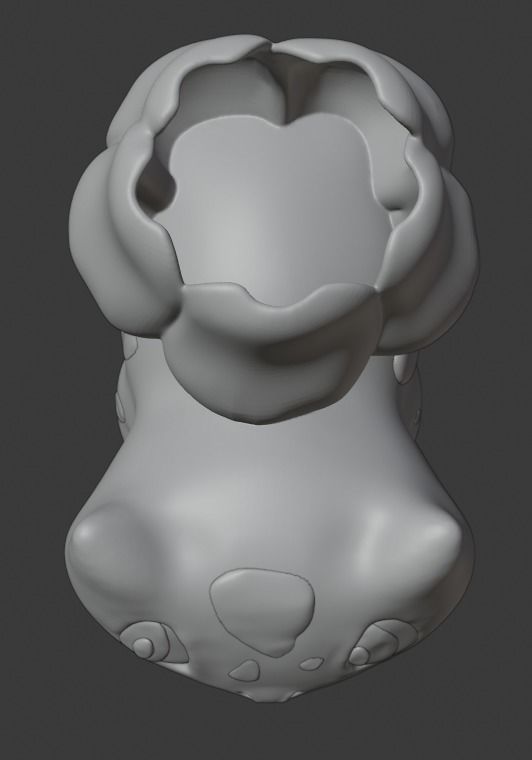 3D Printed Pokemon Bulbasaur Flower Planter 3D print model_5