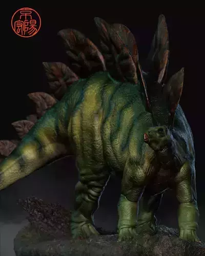 Stegosaurus  STL for 3dprint