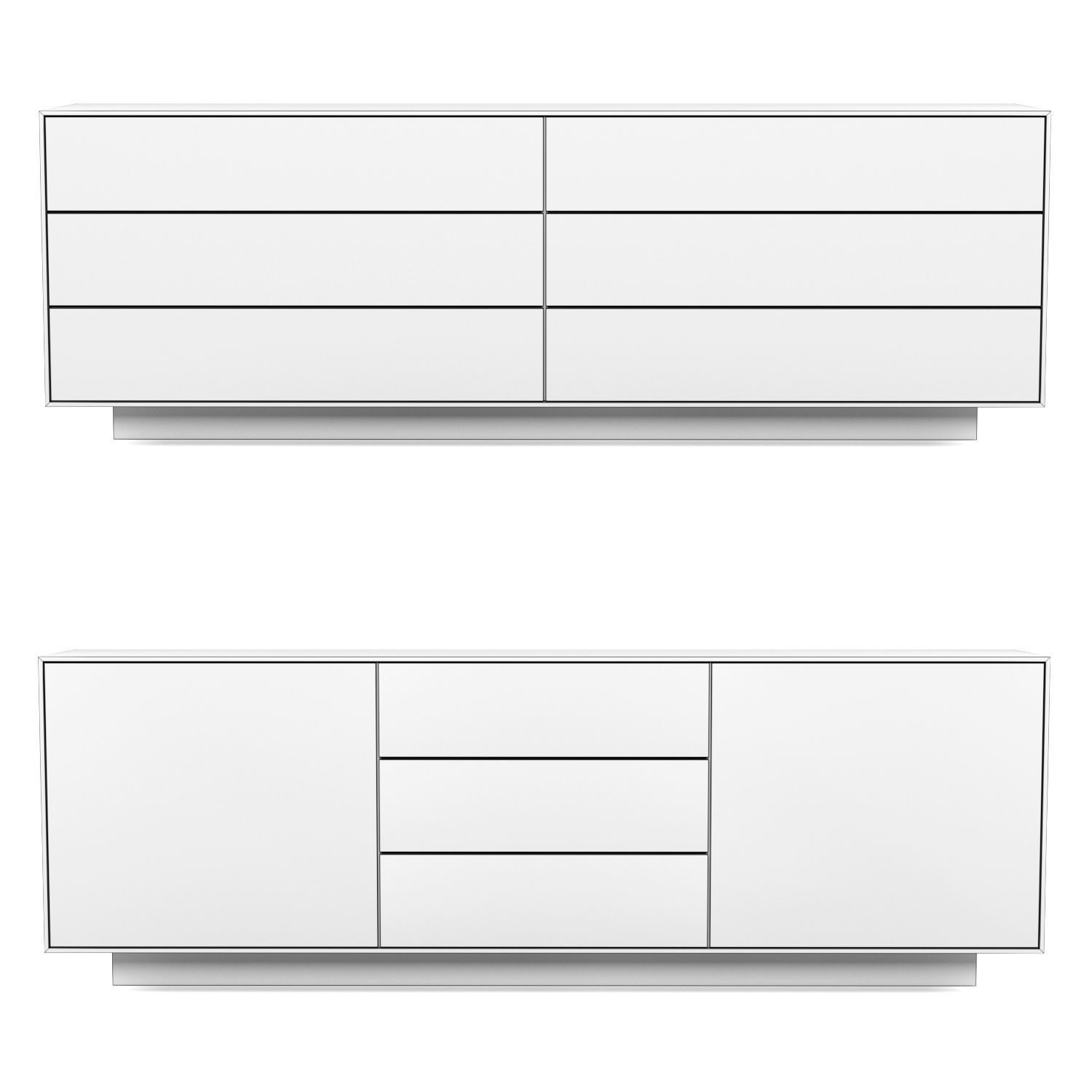 Seam Drawer Unit by Simon James 3D model_2