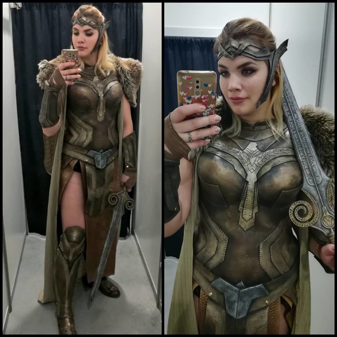 Queen Hippolyta Sword Amazon warrior cosplay 3D print model_5