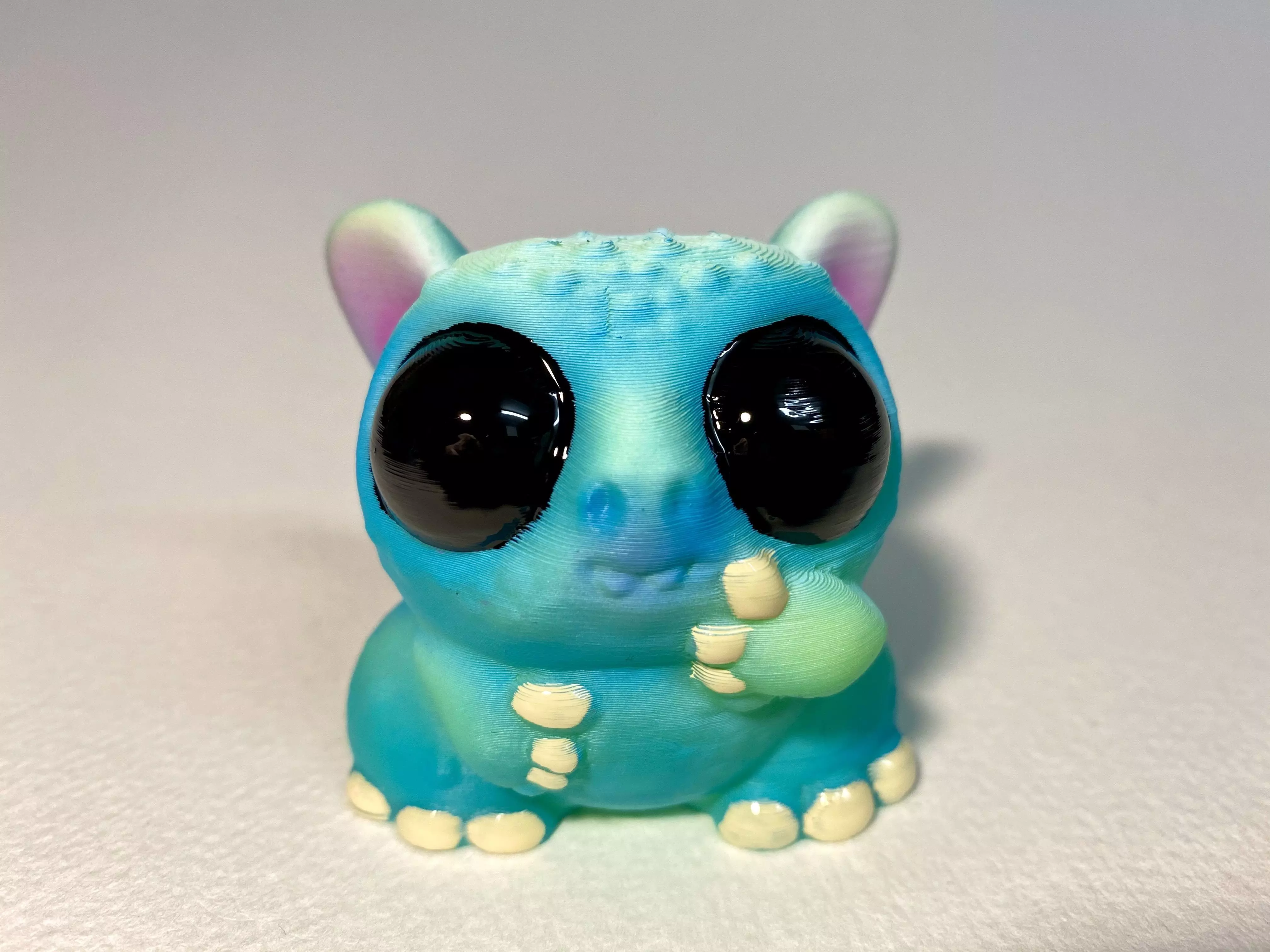 Little M toy with big eyes 3D print model
