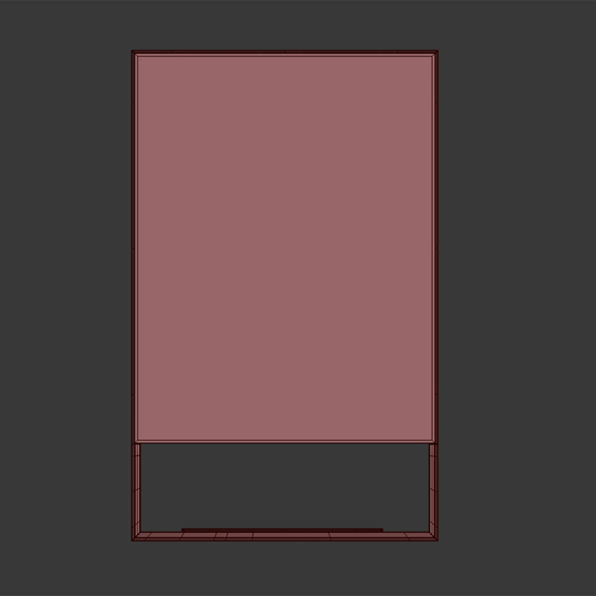 Three Modern Mirrors 3D model_13