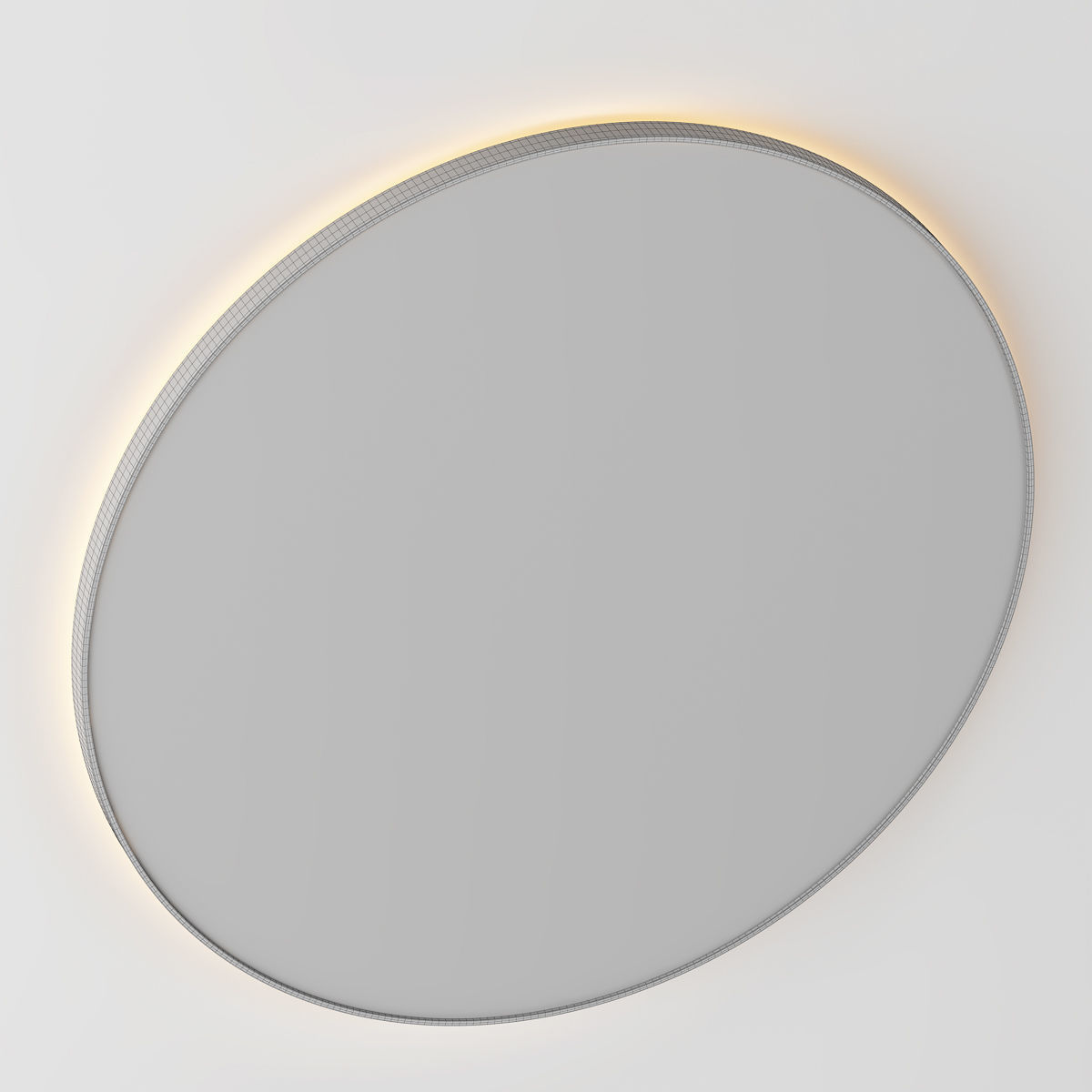 Three Modern Mirrors 3D model_8