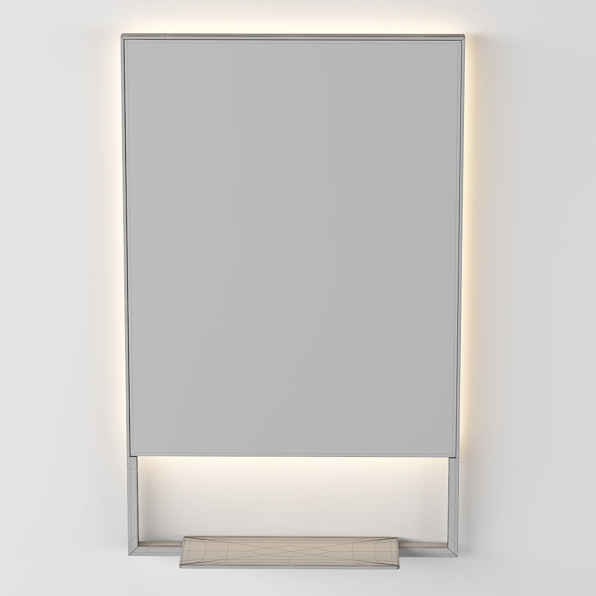 Three Modern Mirrors 3D model_6