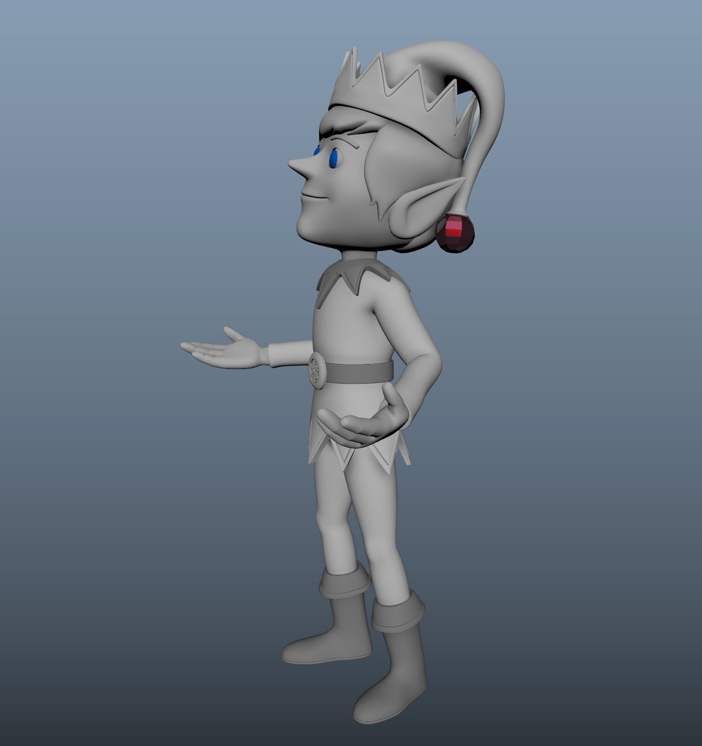 Jack Frost 3D print model_3