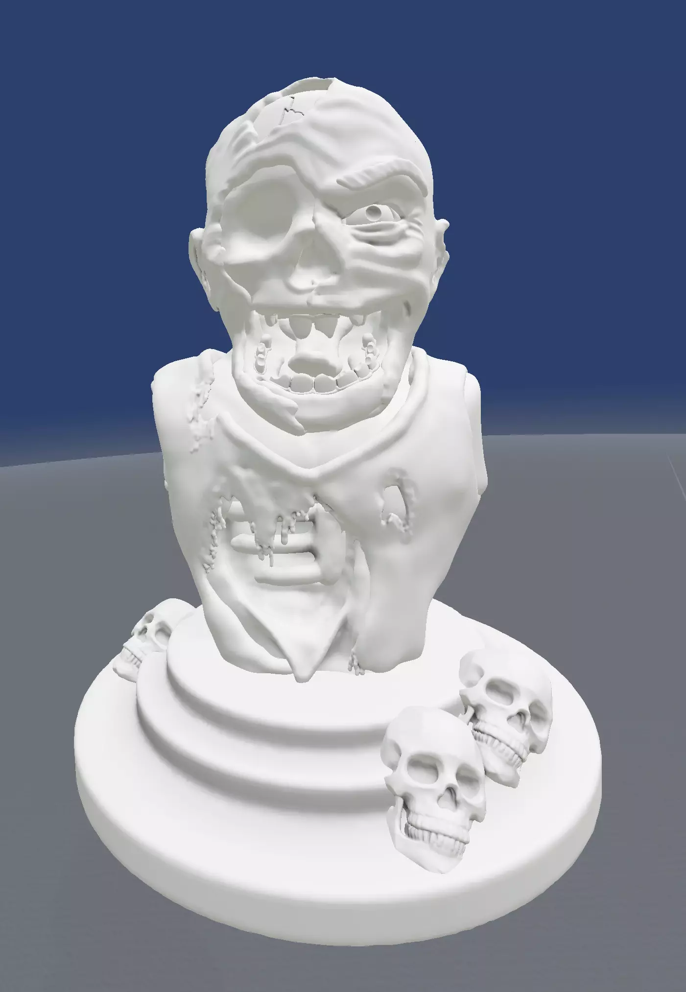 Zombie Figure 3D print model_0