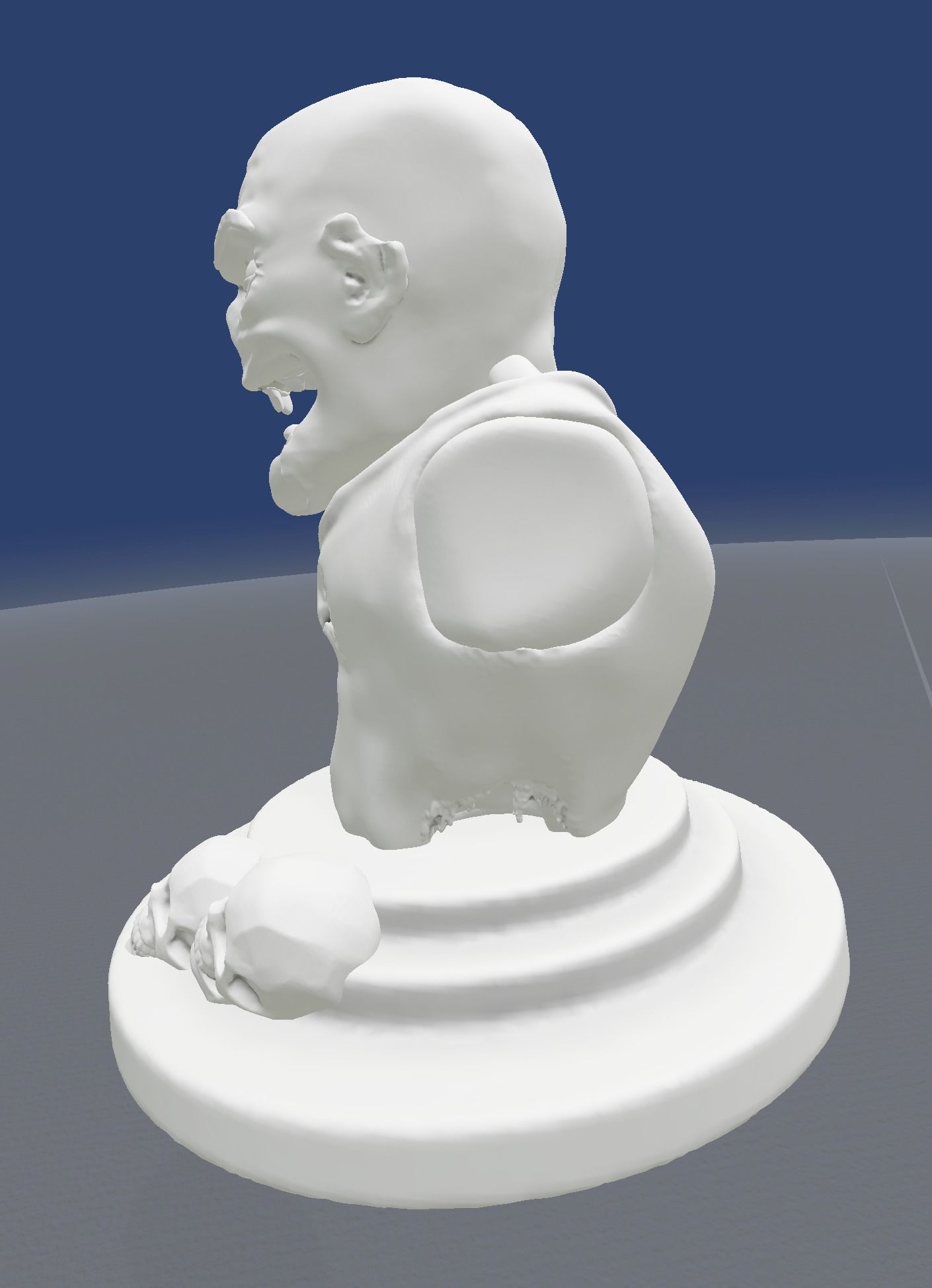 Zombie Figure 3D print model_2