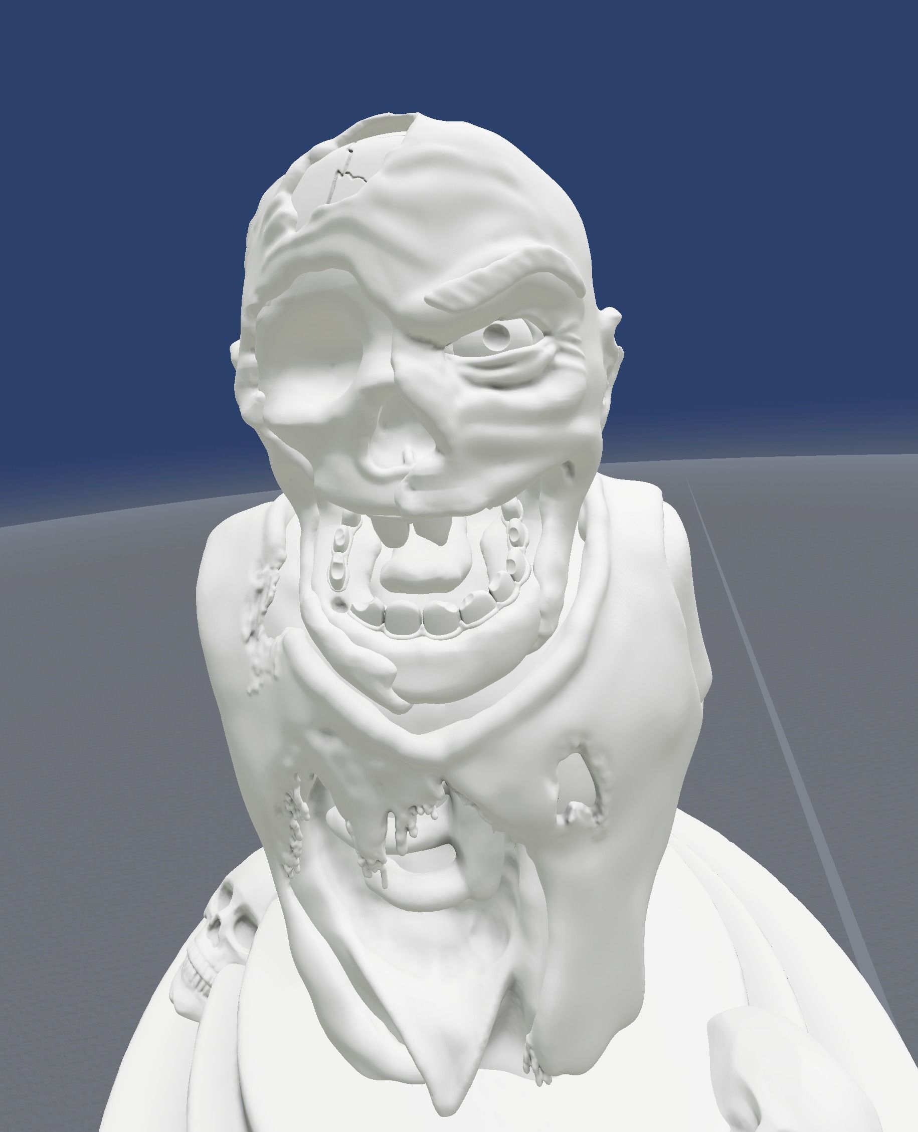 Zombie Figure 3D print model_4