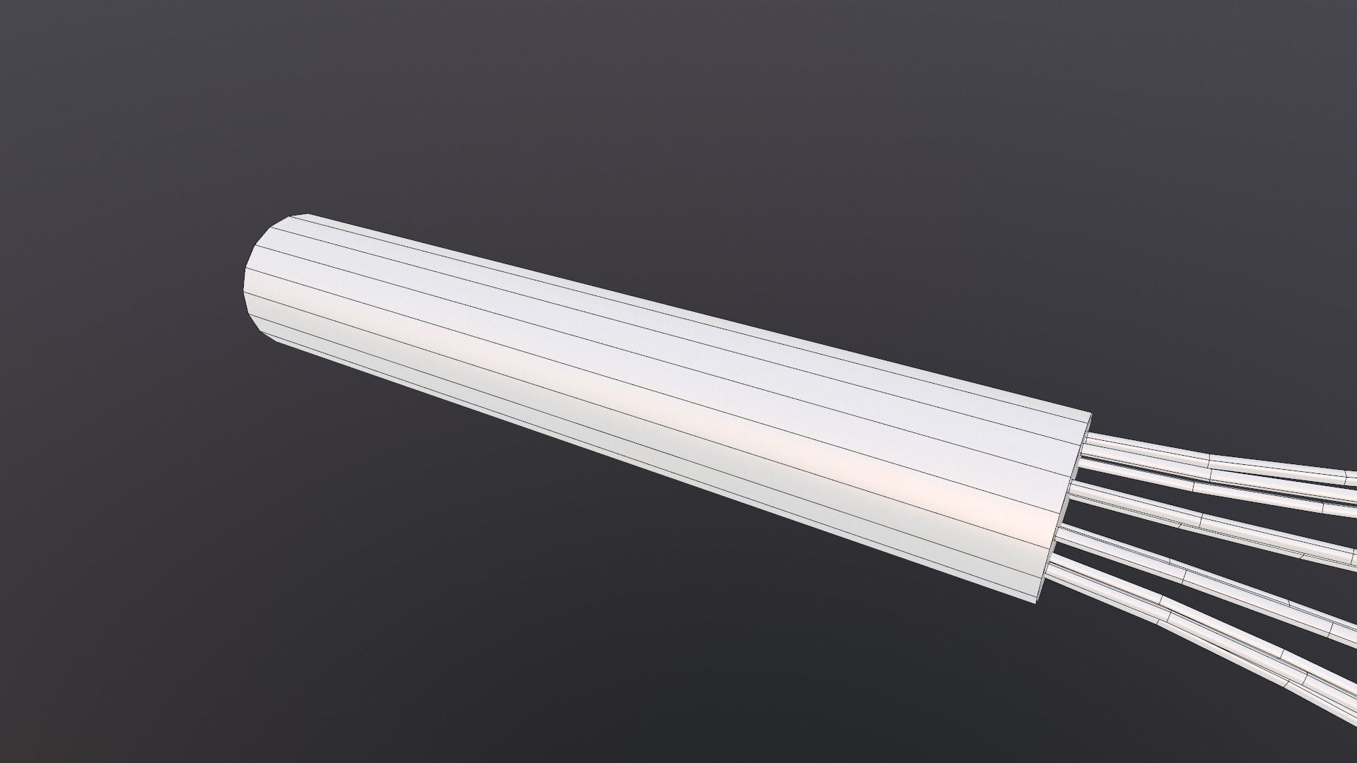 Whisk Low-poly 3D model_30