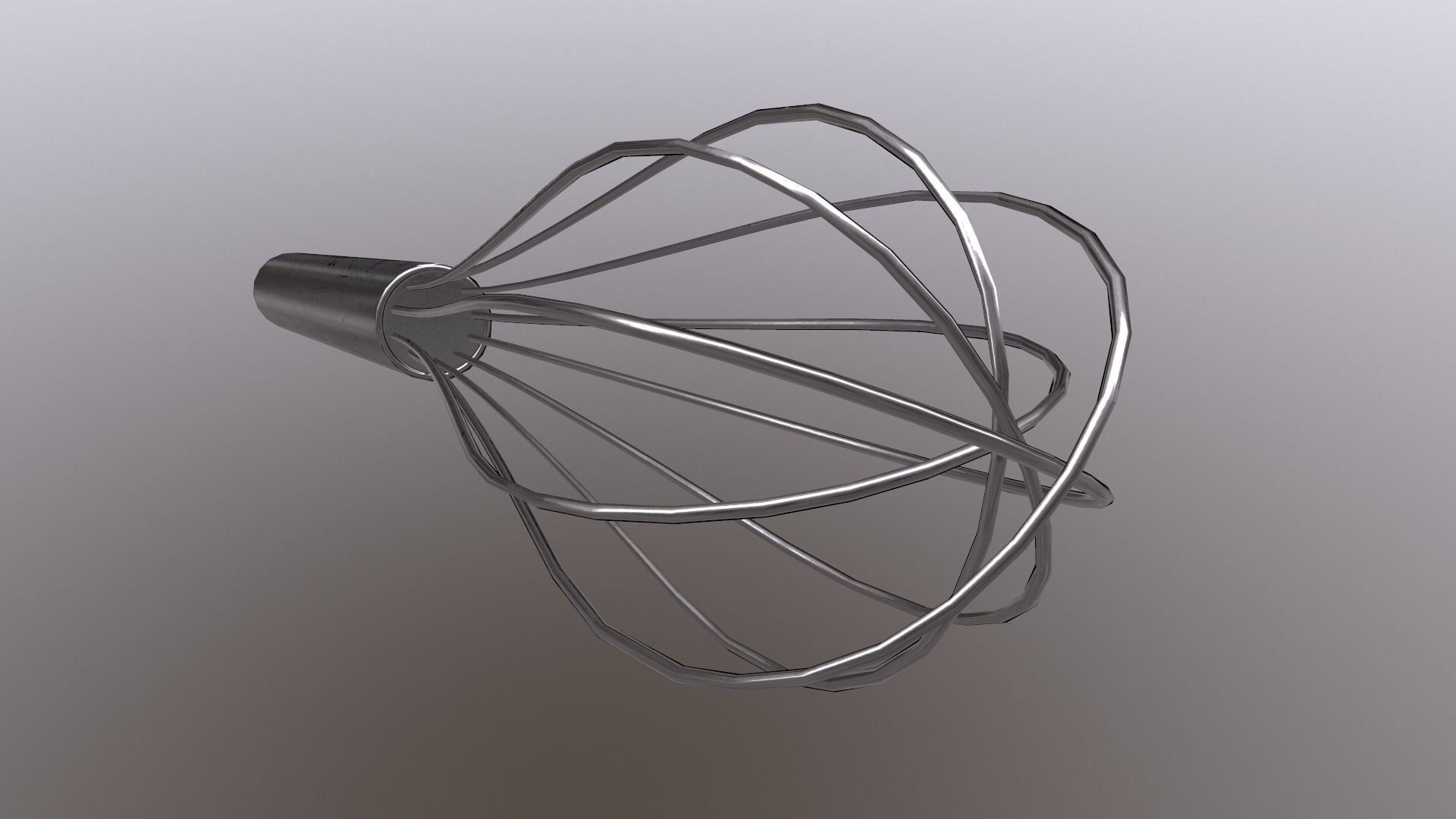 Whisk Low-poly 3D model_17