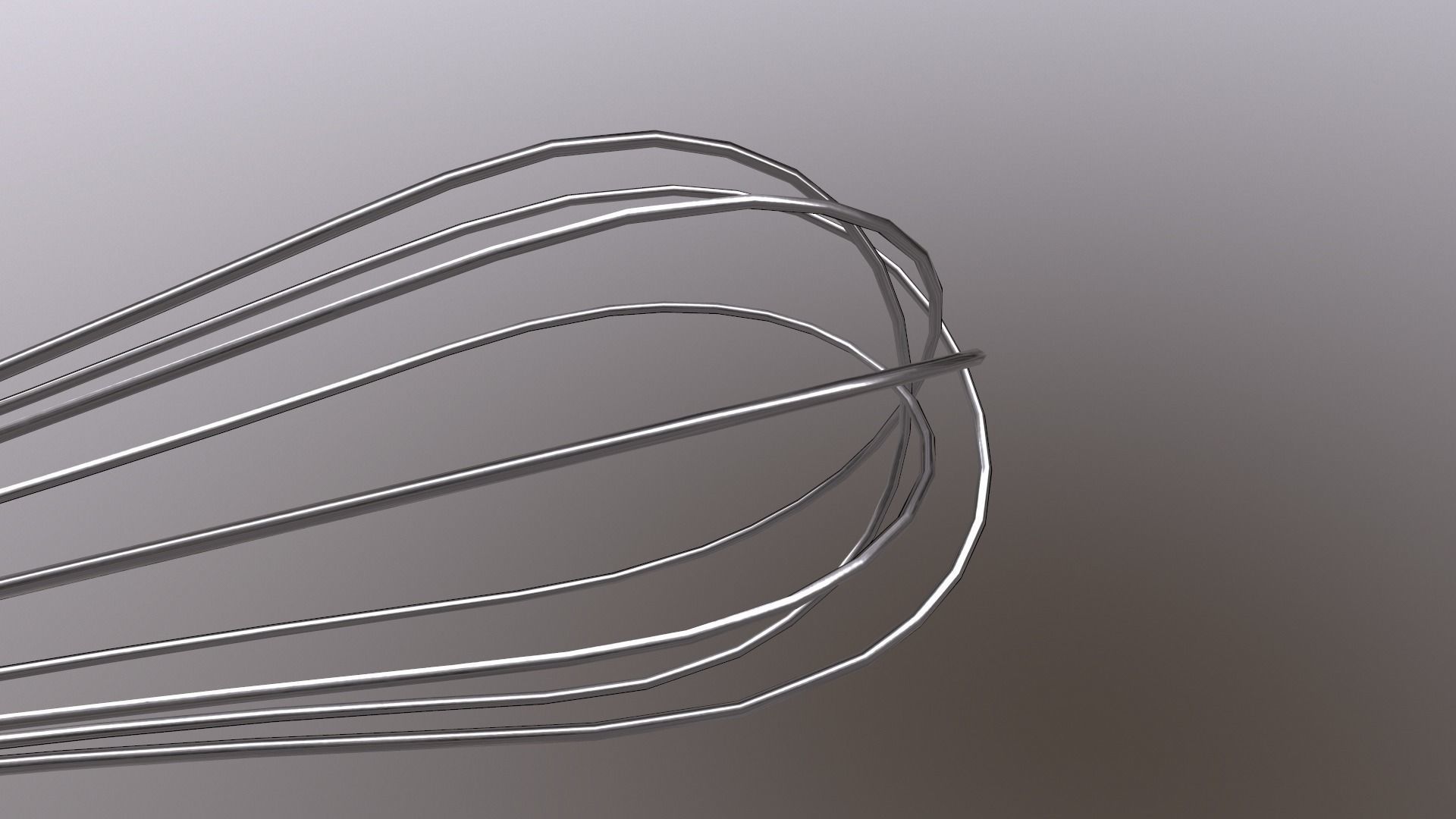 Whisk Low-poly 3D model_16