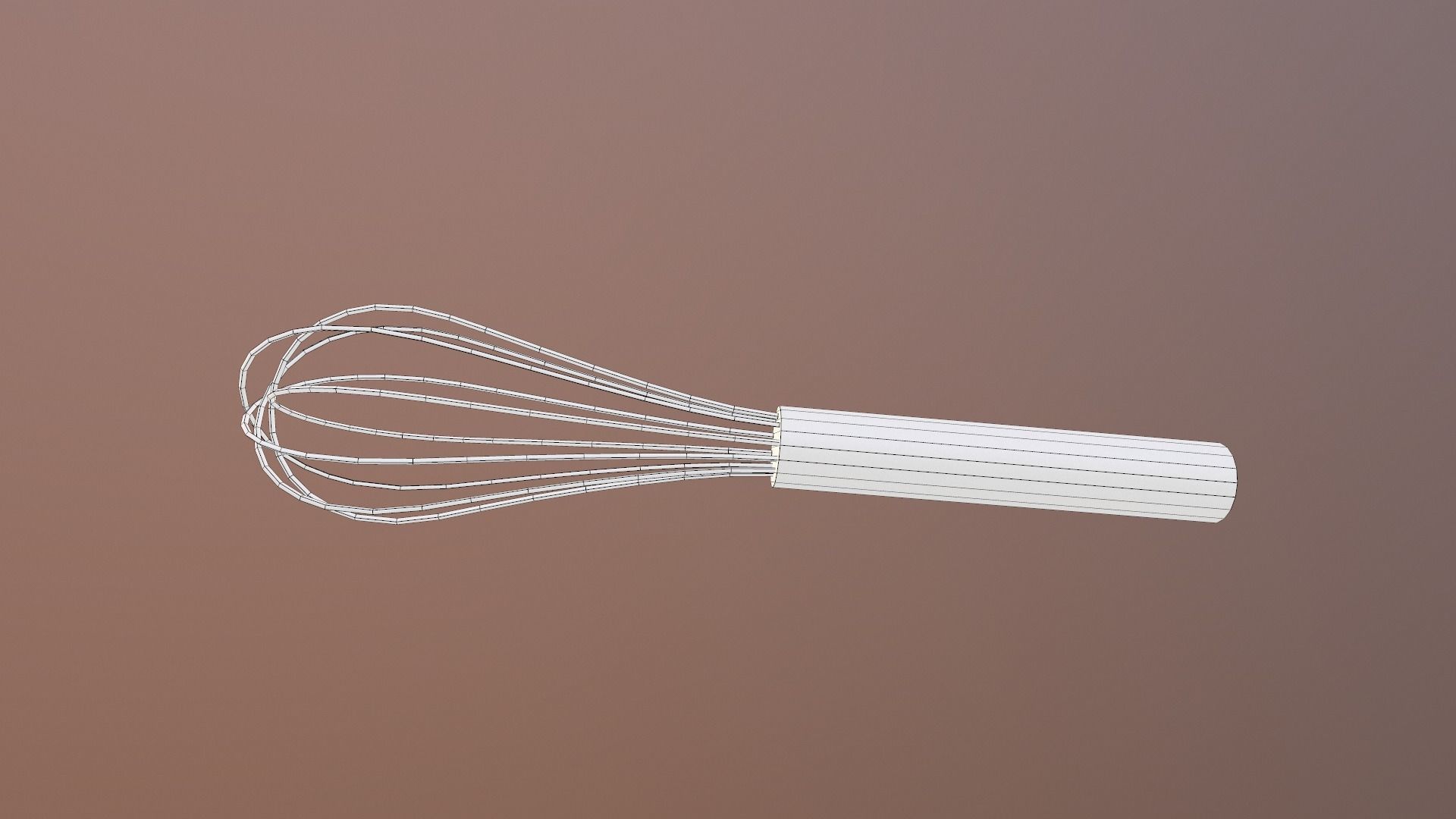 Whisk Low-poly 3D model_21