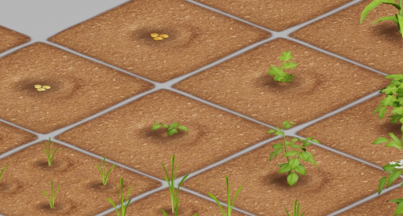 Vegetable Farm G42 Low-poly 3D model_17