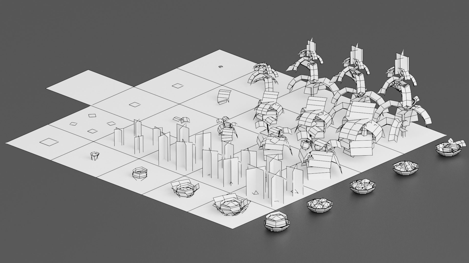 Vegetable Farm G42 Low-poly 3D model_1