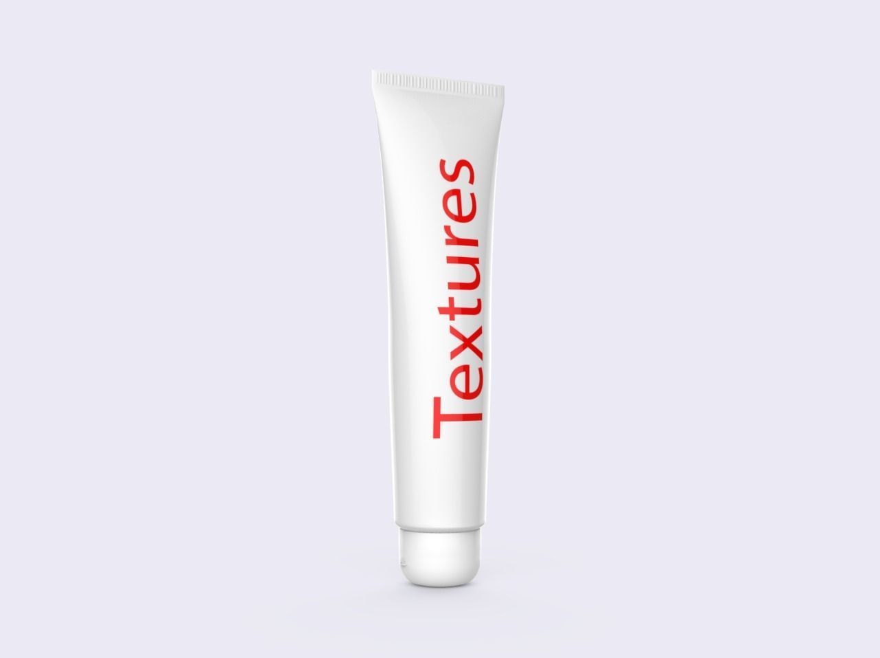 Toothpaste tube of cream 3D model_3