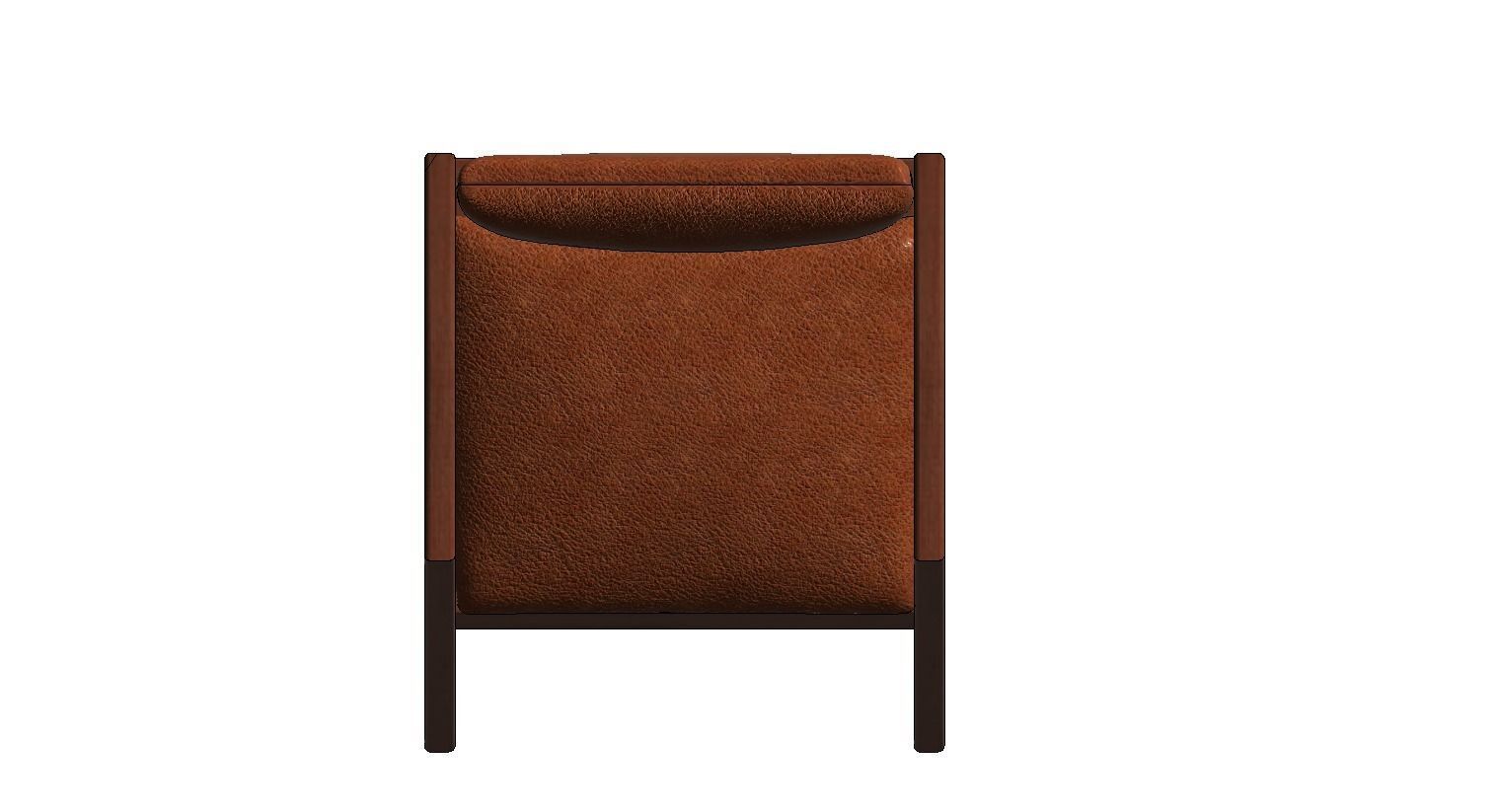 Table and chair Family for Revit three sizes wood 3d model 3D model_11