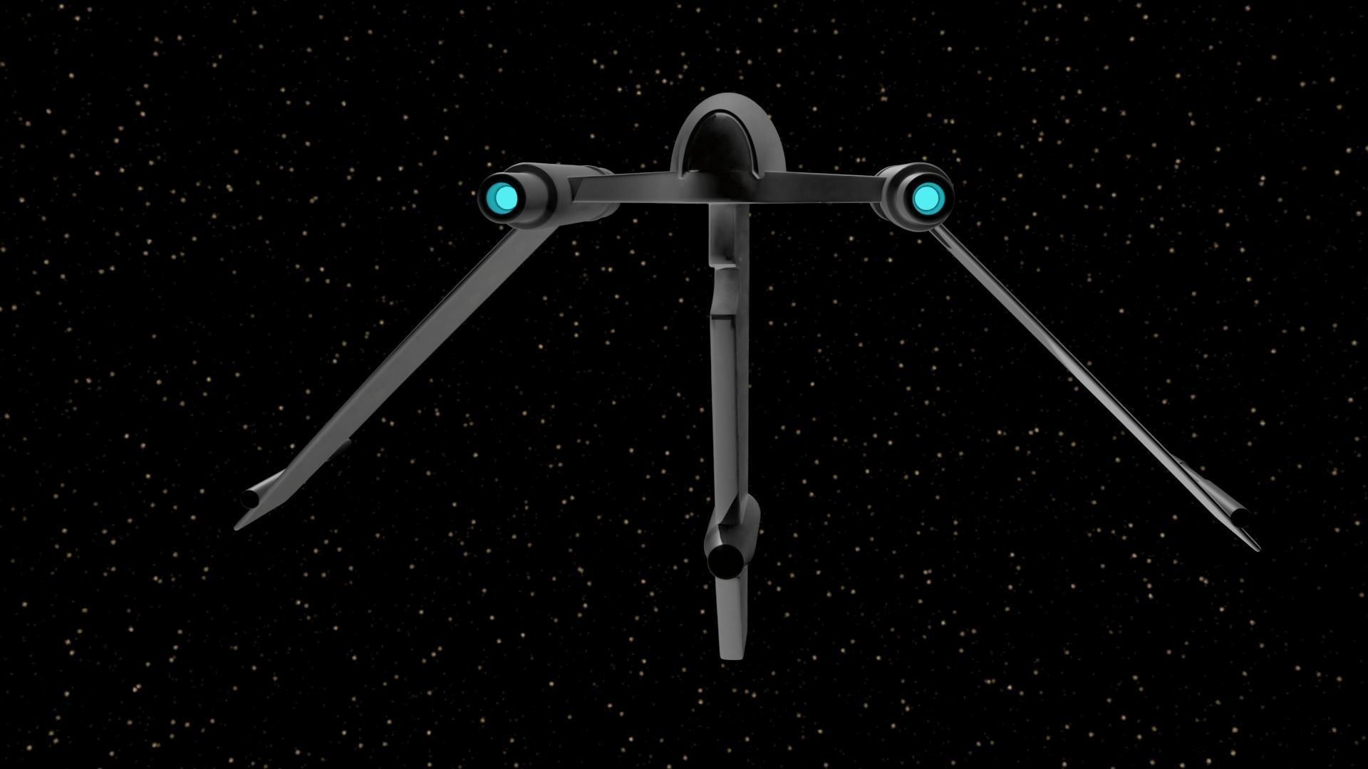 Star Wars - V-19 Star Fighter 3D model_3