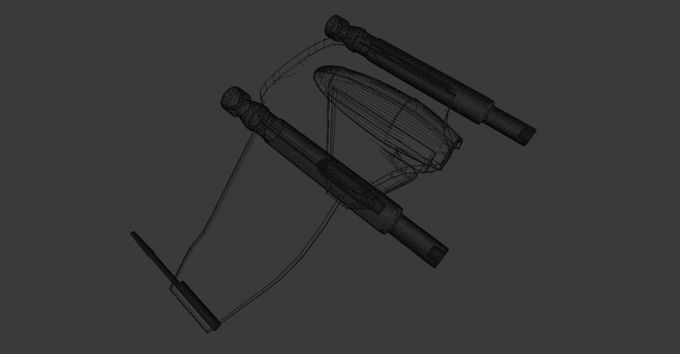 Star Wars - V-19 Star Fighter 3D model_6