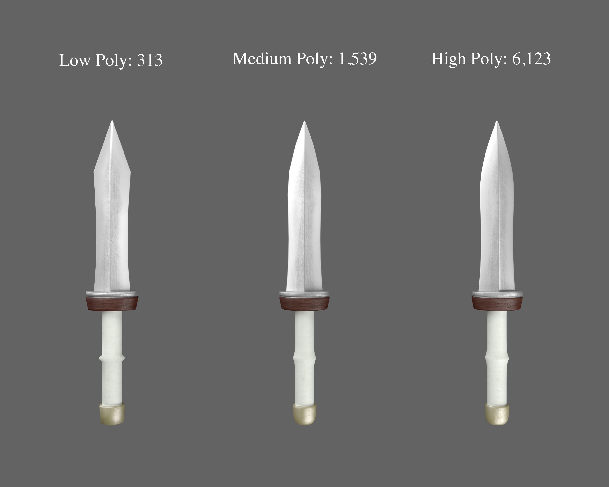 Ancient Collection Roman Weapons Set _24