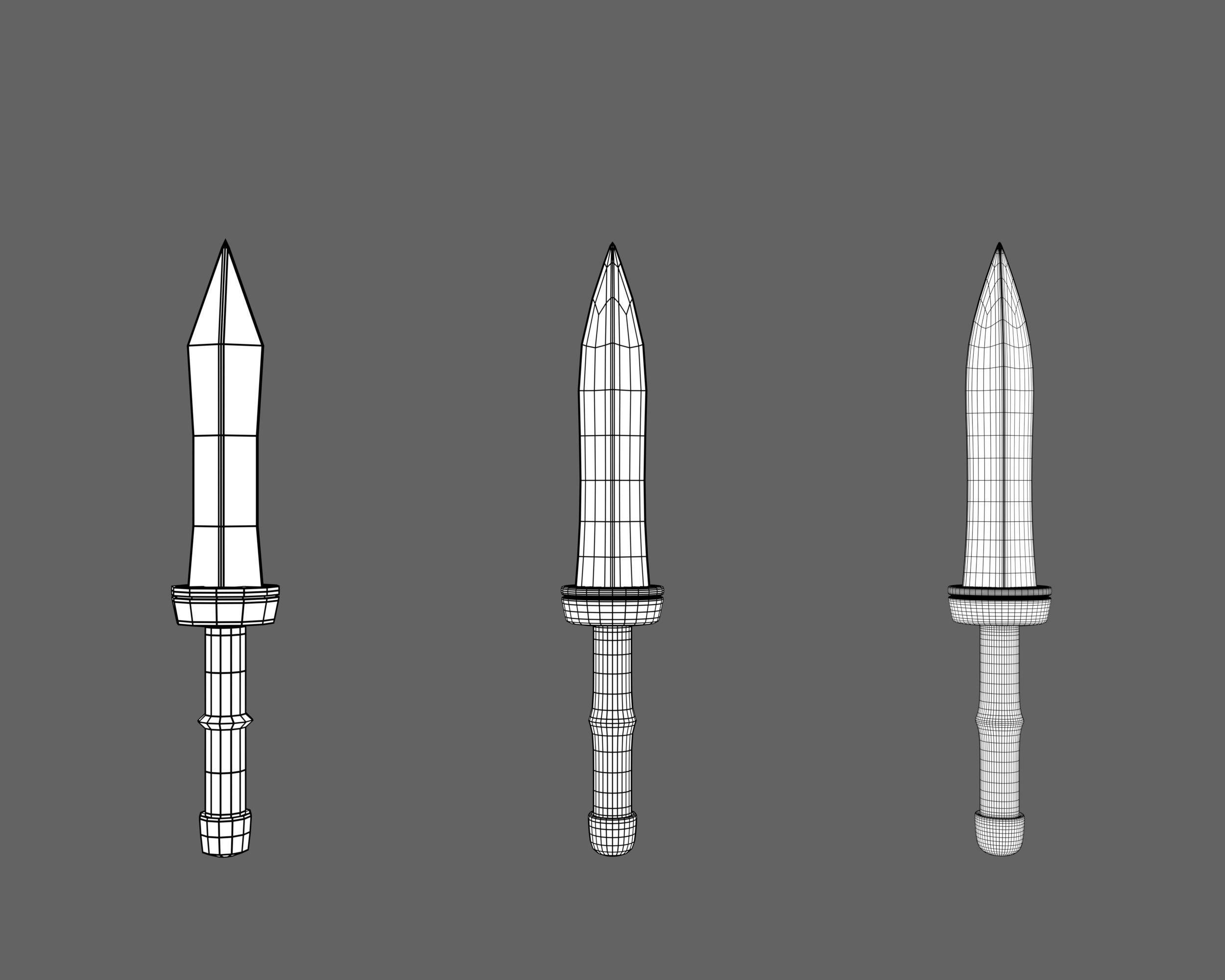 Ancient Collection Roman Weapons Set _25