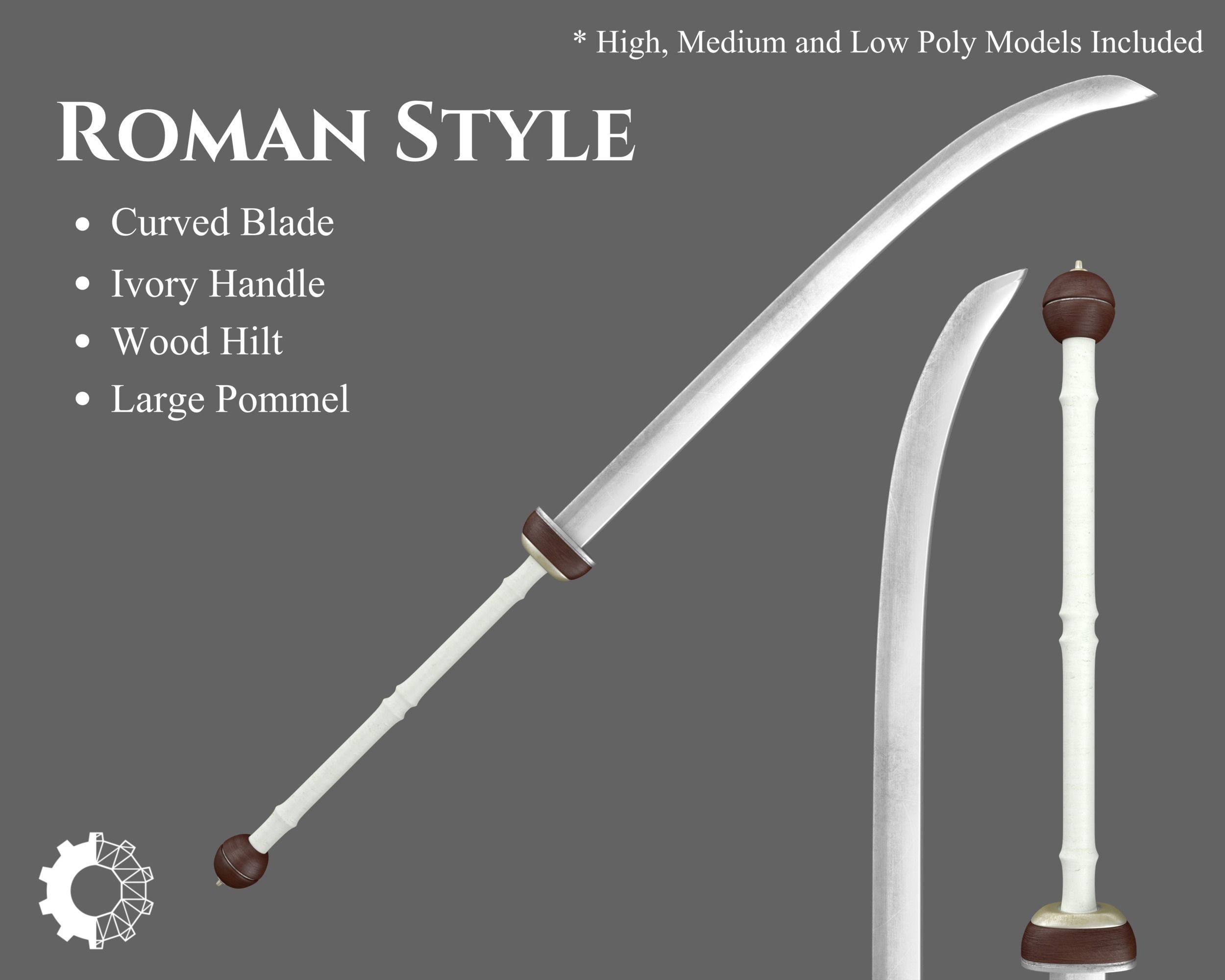 Ancient Collection Roman Weapons Set _13