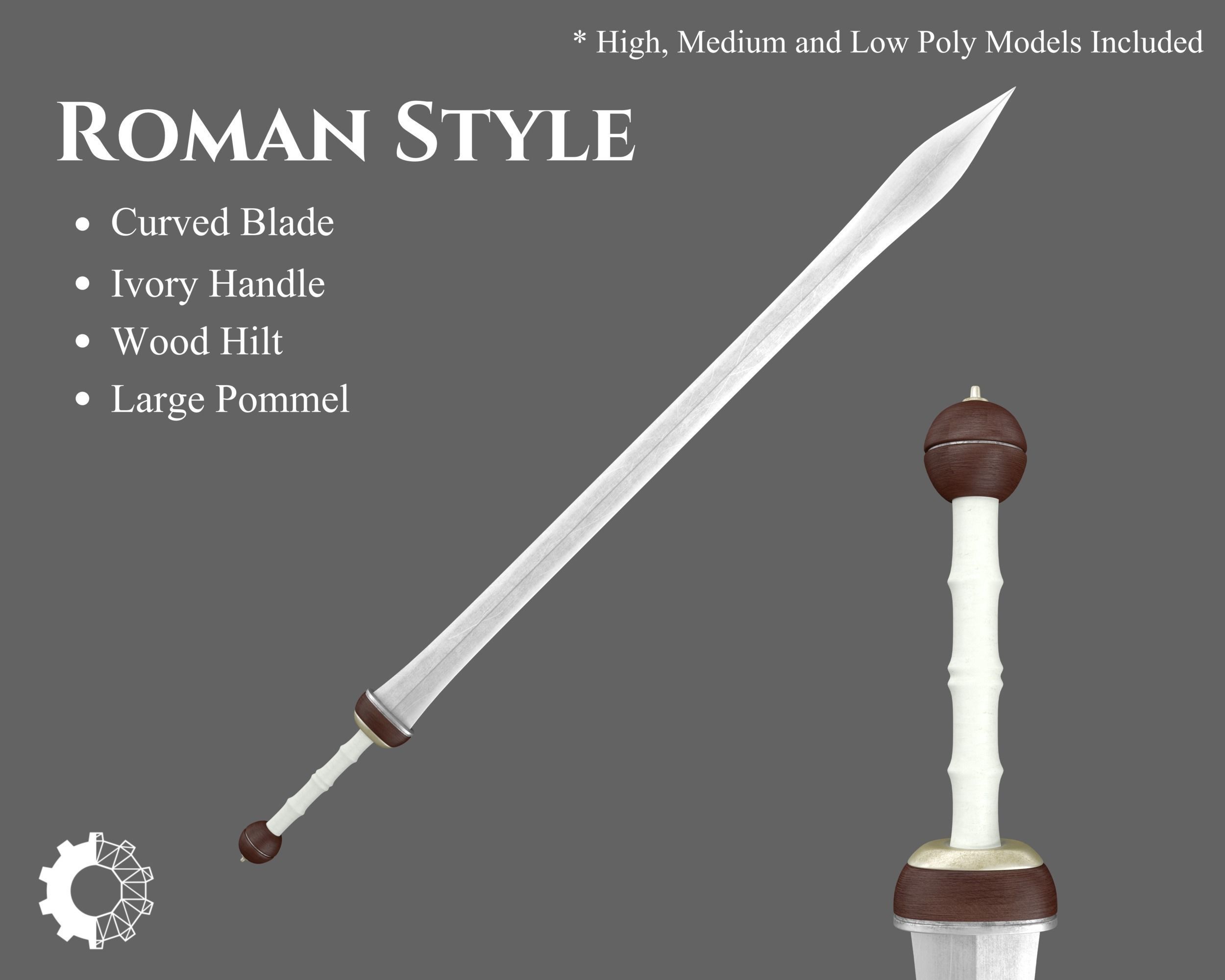 Ancient Collection Roman Weapons Set _48