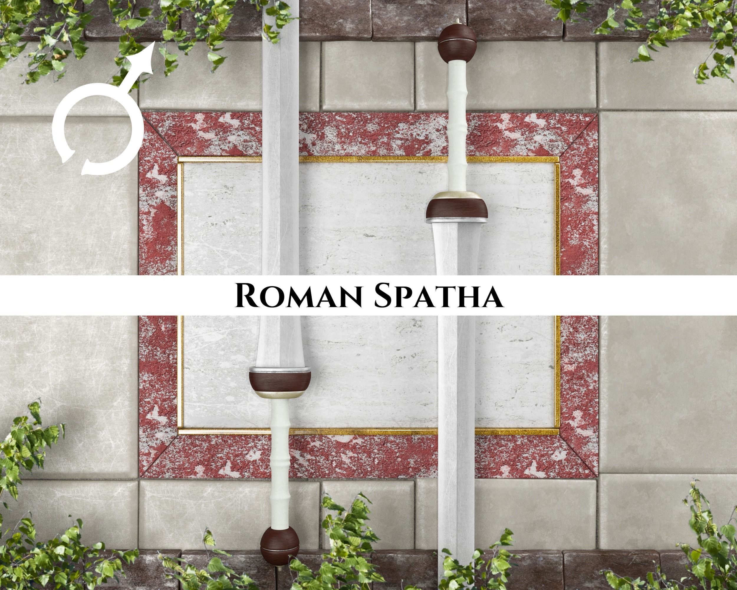 Ancient Collection Roman Weapons Set _47