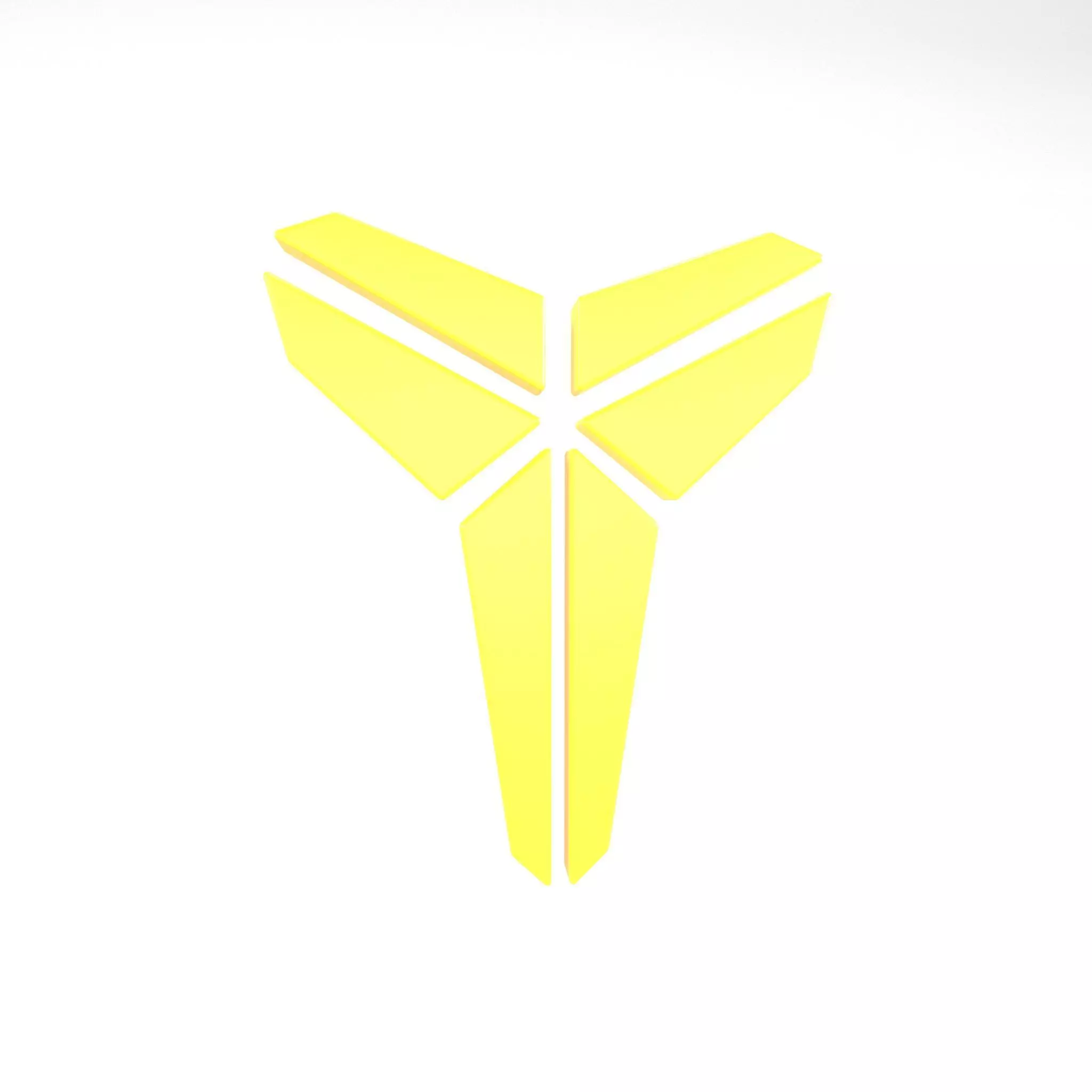 Black Mamba Logo v1 002 Free low-poly 3D model