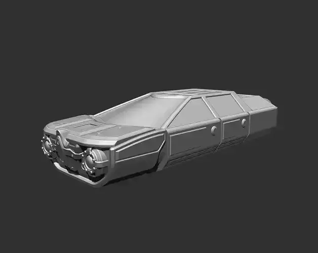 space taxi of the future  3D print model