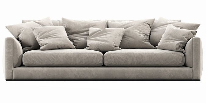 BB Italia Richard Sofa 3D model 3