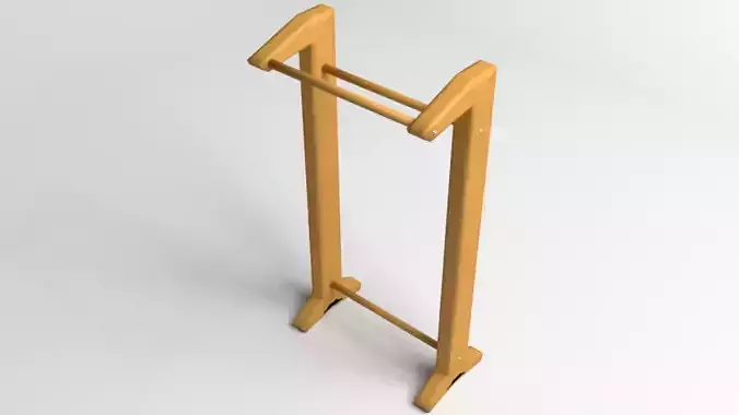 Gentleman Clothes Valet 3D model