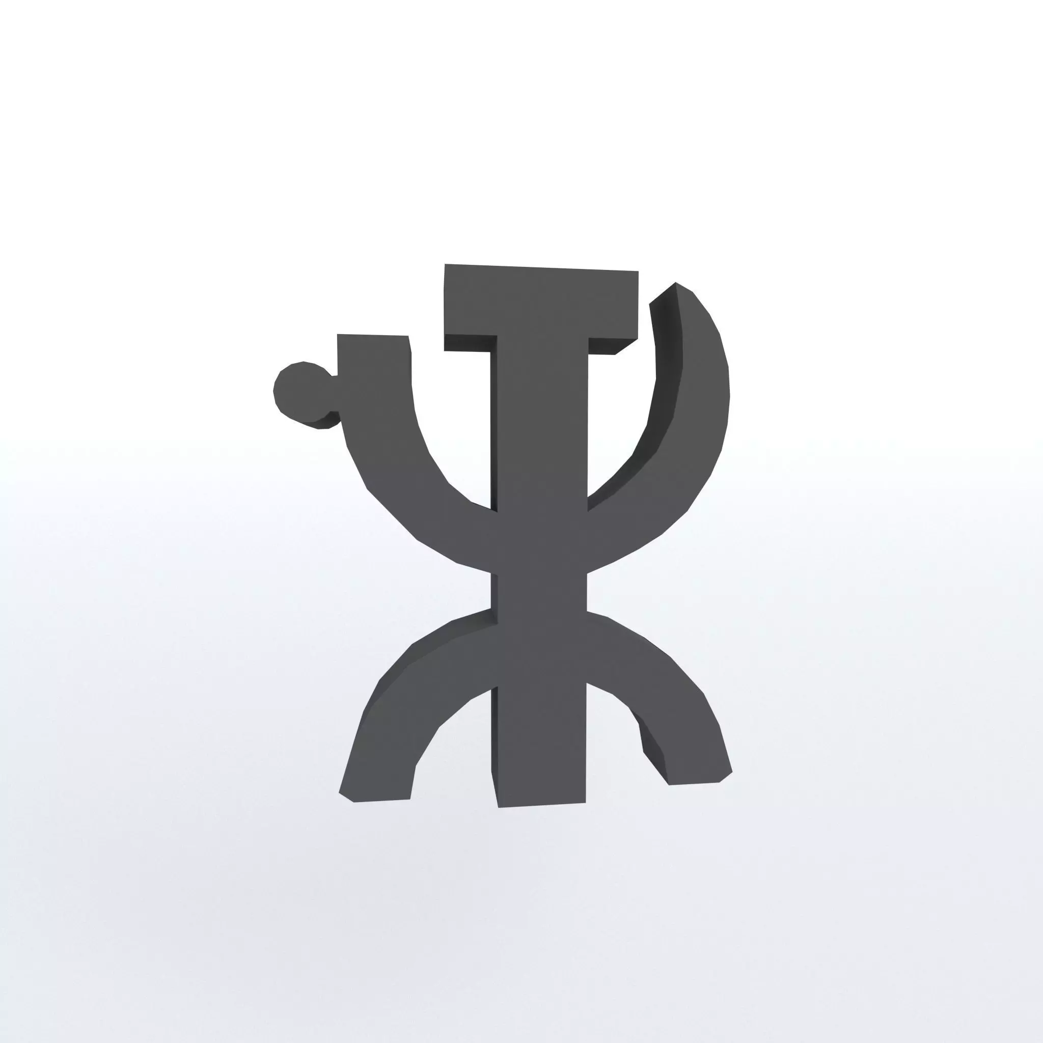 CTR Logo v1 001 Free low-poly 3D model_0