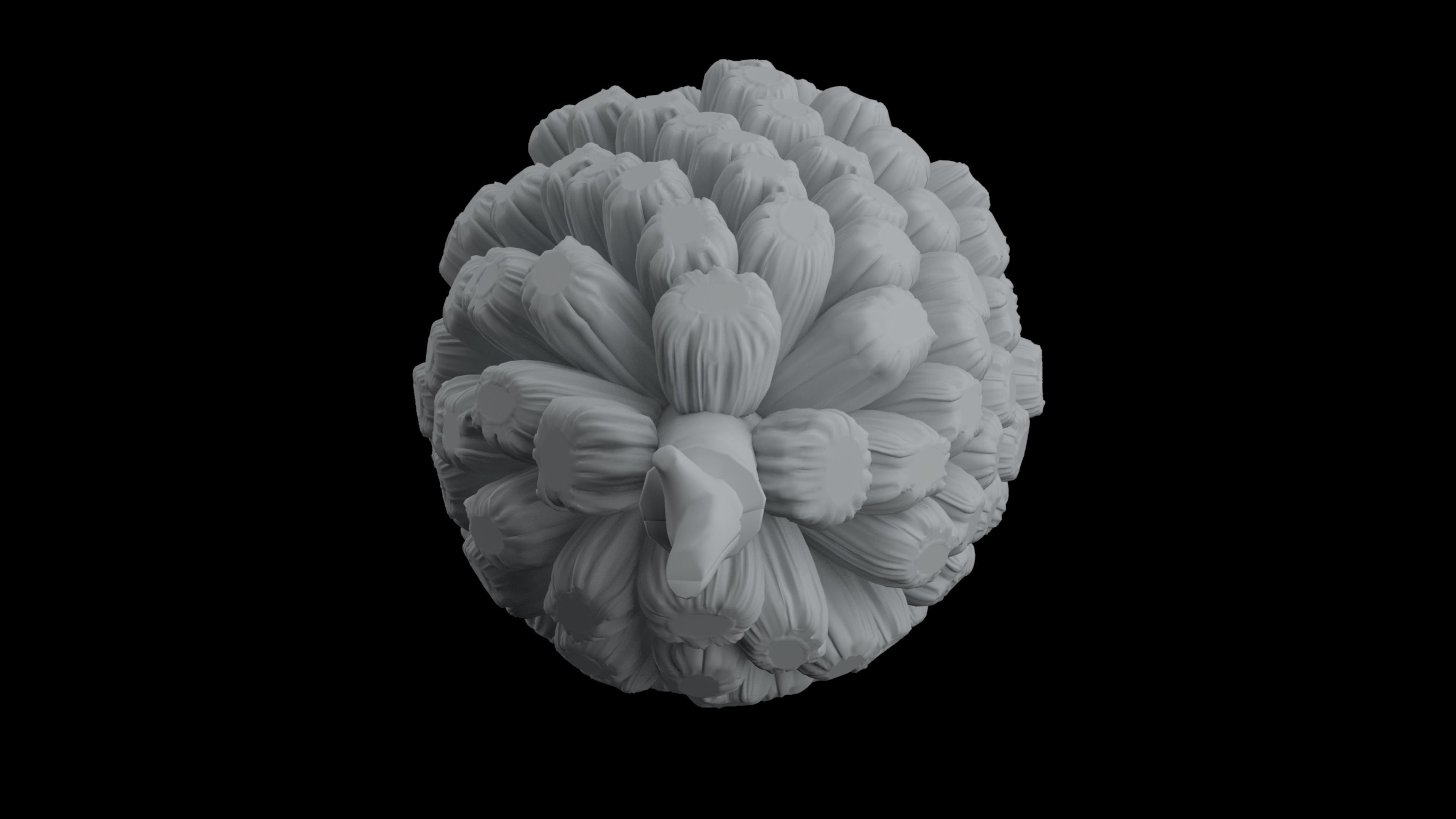 jackfruit 3D rigged model 3D model_45