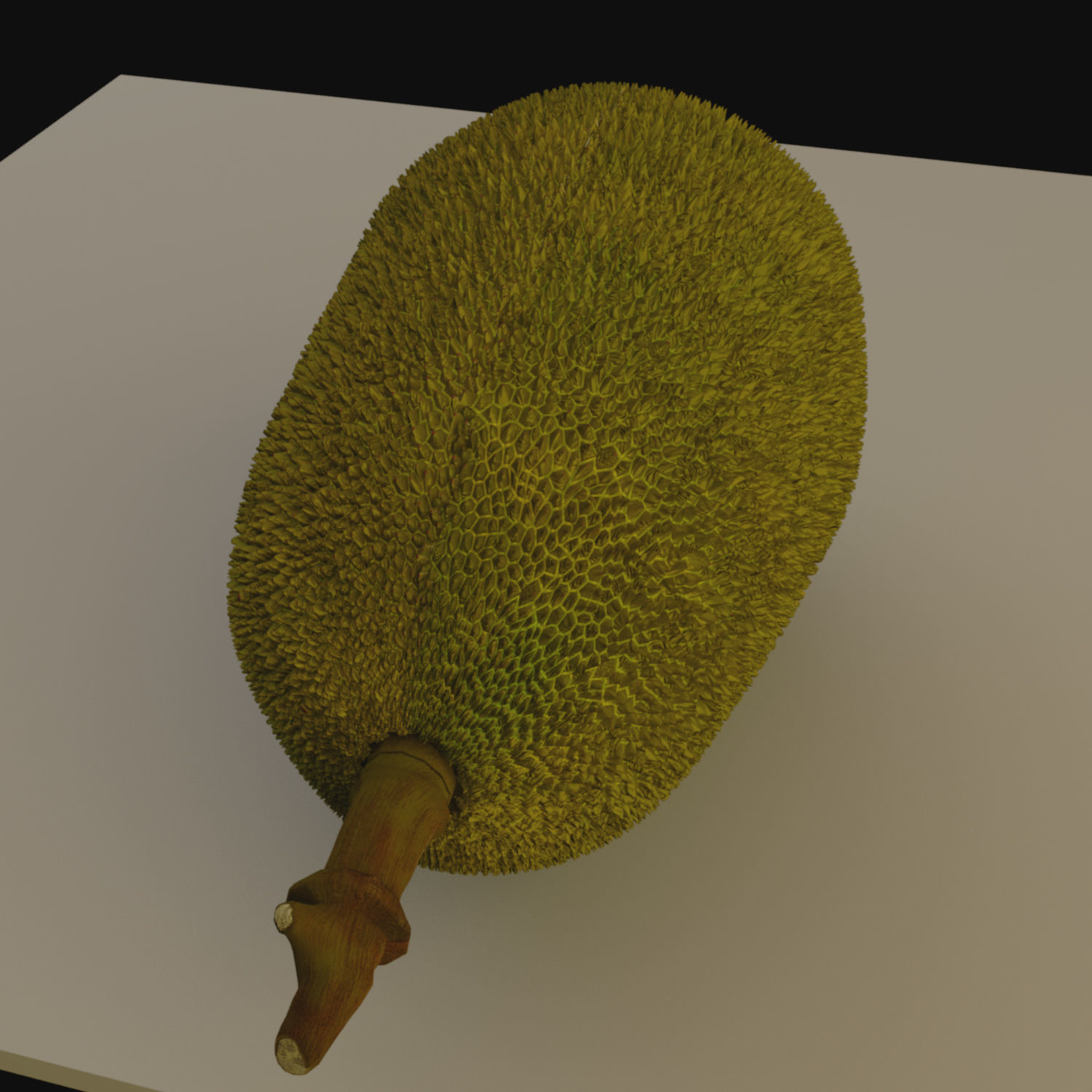 jackfruit 3D rigged model 3D model_3