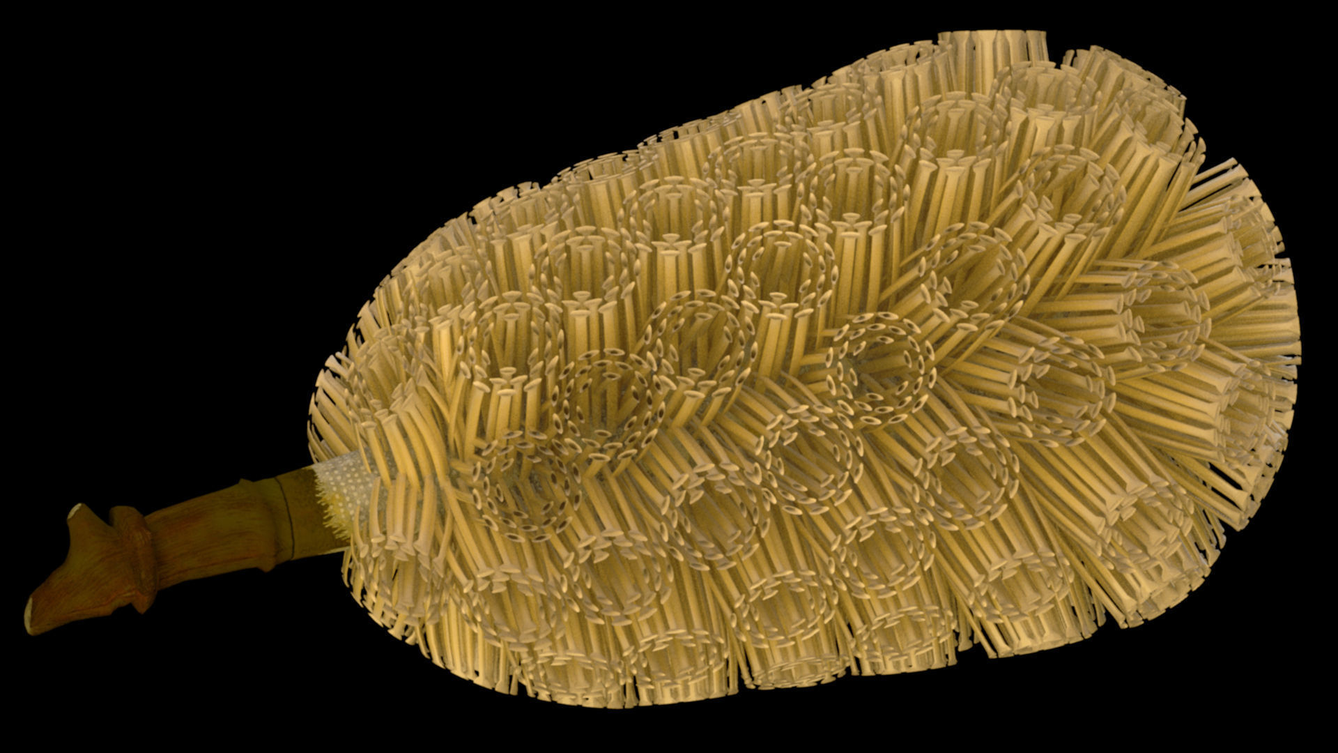 jackfruit 3D rigged model 3D model_43