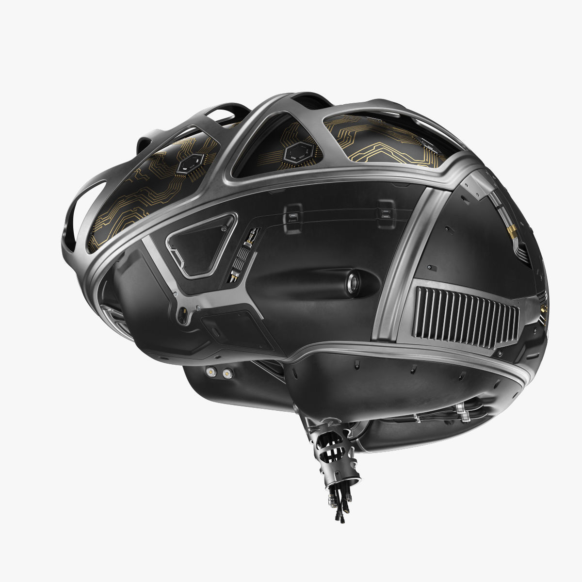 Cyber Brain 3D model_5