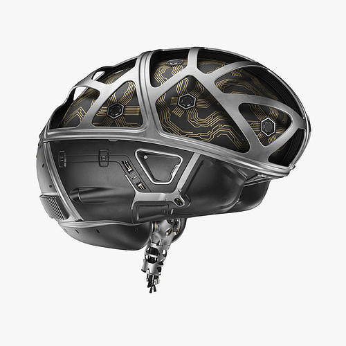 Cyber Brain 3D model