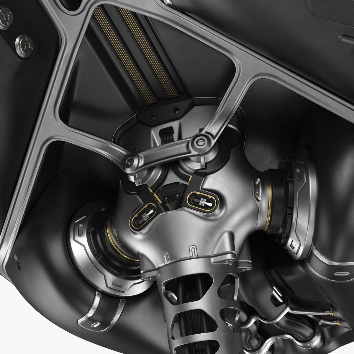 Cyber Brain 3D model_14