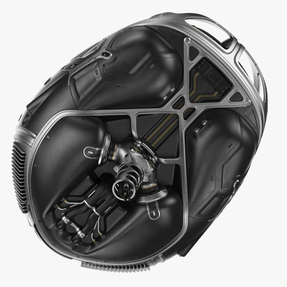 Cyber Brain 3D model_13