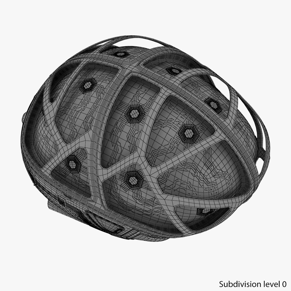 Cyber Brain 3D model_20