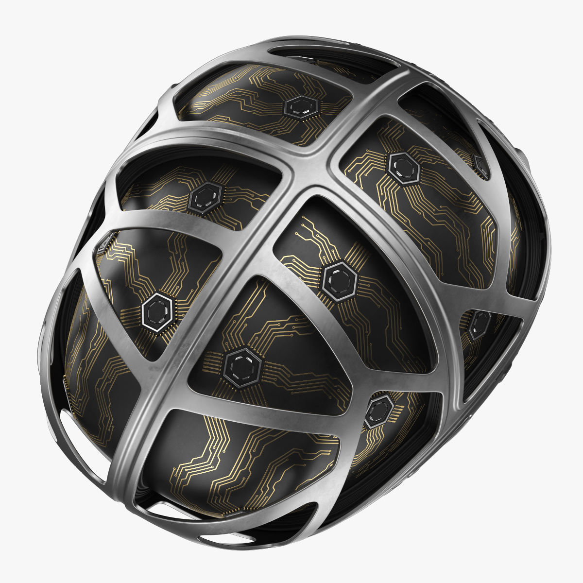 Cyber Brain 3D model_9