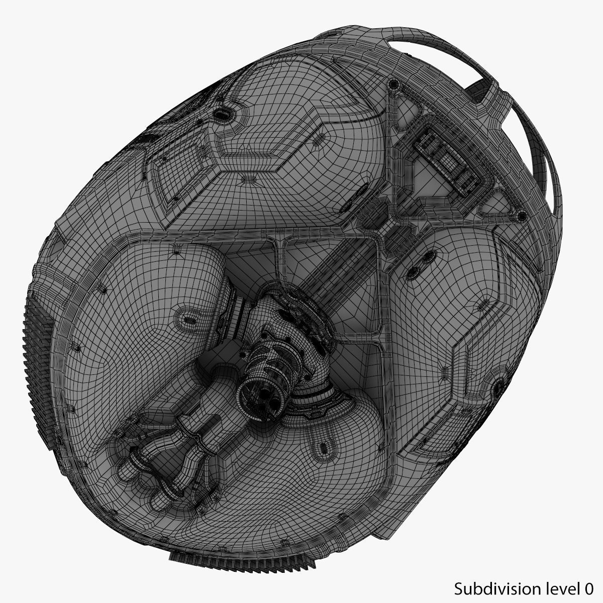 Cyber Brain 3D model_22