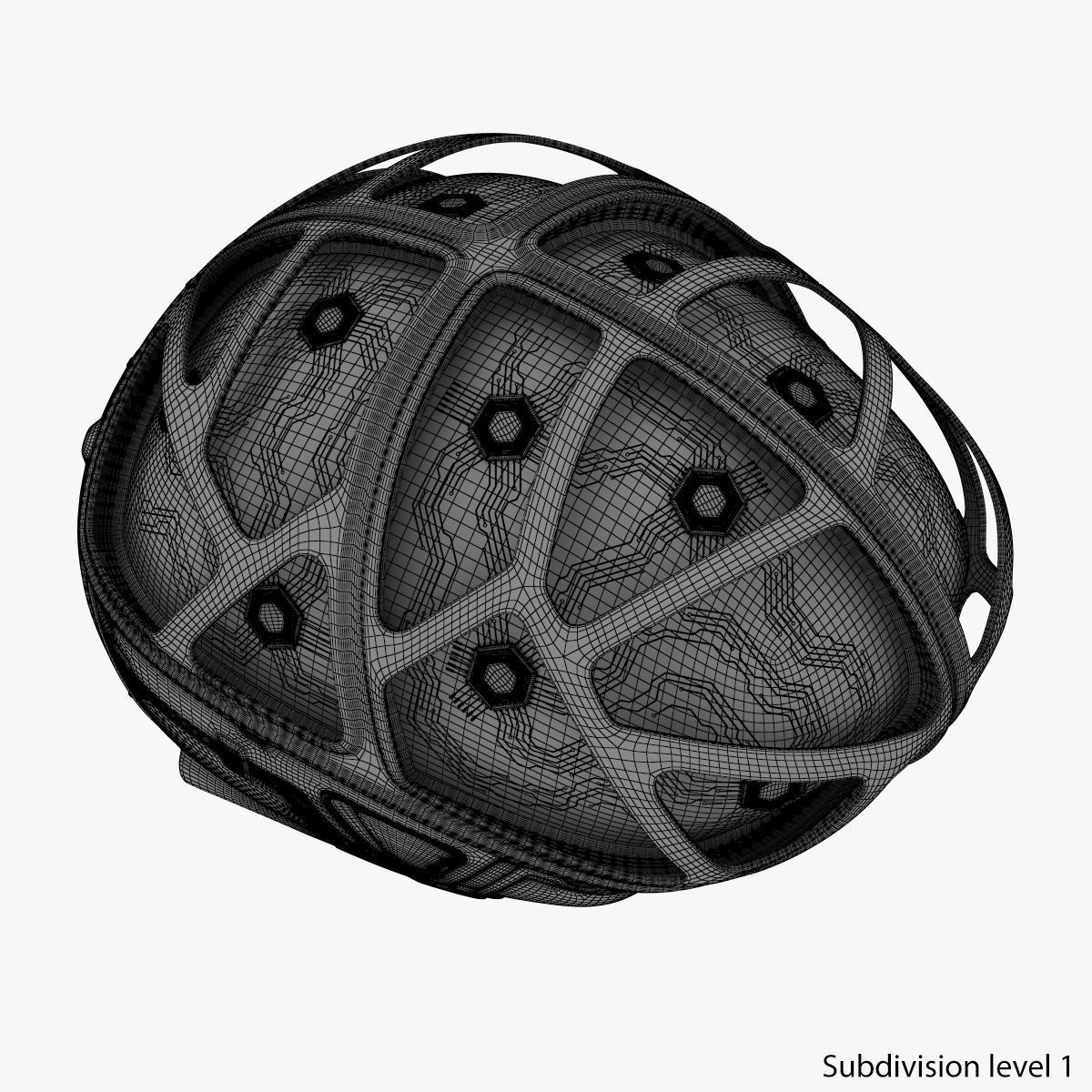 Cyber Brain 3D model_21