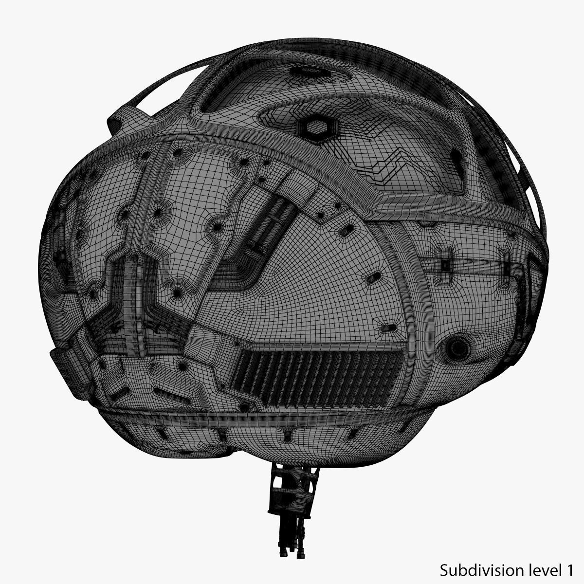 Cyber Brain 3D model_19